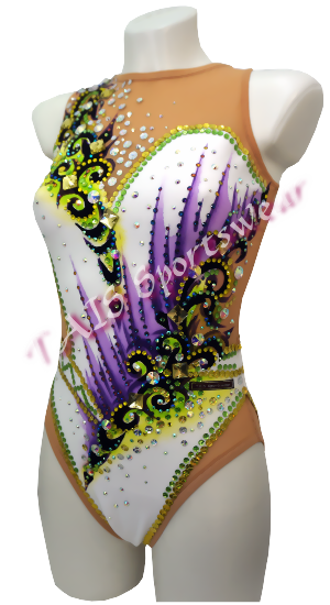 RSG Anzug SW-RO-987 - RG Leotard - Synchronschwimmen