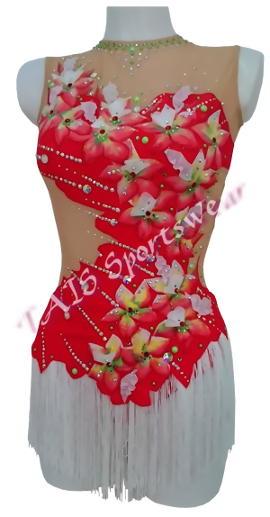 RSG Anzug BL-431-FS - RG Leotard - Rollschuhlauf - Eiskunstlauf