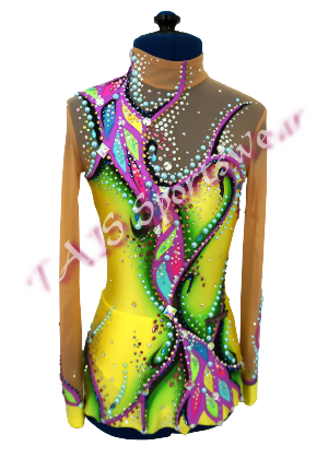 RSG Anzug FA-530 - RG Leotard - Rollschuhlauf - Eiskunstlauf